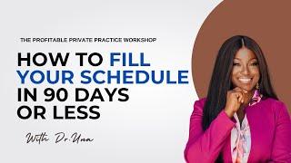 The Profitable Private Practice Workshop Day One