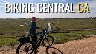 Exploring California by bike: Merced CA bike trail