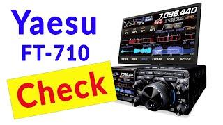 Yaesu FT-710 - Check