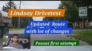 Lindsay DriveTest  UPDATED  G Test with UPDATED  Speed Limits and Traffic Signs