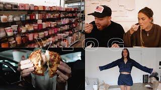 First vlog of 2025! Spend a few days with me! Sale shopping, trying bagel factory and hauls!