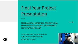 FYP2 Presentation Amirul Isyraq Bin Zamri 1722805