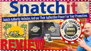 Snatchit Review With My Custom Here To Help You Succeed Bonuses