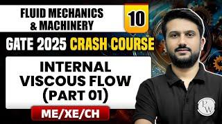 Fluid Mechanics & Machinery 10 | Internal Viscous Flow Part 01 | Mechanical | GATE 2025 Crash Course