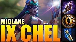 Health Stacking Is OP, Ix Chel Mid | SMITE 11.7 Gameplay