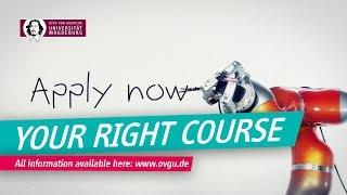 Apply now at the Otto von Guericke  University Magdeburg | OVGU