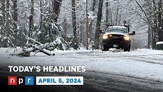 Thousands Without Power After Winter Wallops The Northeast | NPR News Now