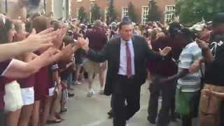 Mississippi State Football Dawg Walk - Sept. 5, 2015 at Southern Miss