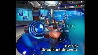 Telefe Noticias 2004 - Cierre previo estreno Susana Gimenez