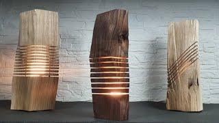 Home decor DIY easy  |  How to make amazing wooden lamp 