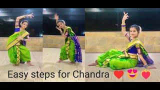 Easy steps for Chandra ️️‍ || Chandra by, The dancing princess