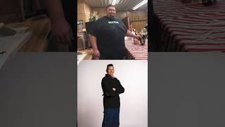 Justin’s mind-blowing 400 lb transformation is proof that YOU can do this. #hope #nevergiveup