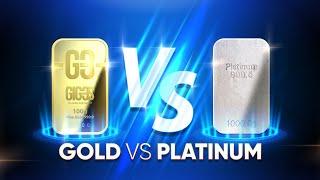 Gold vs platinum. The duel of noble metals I GIG-OS