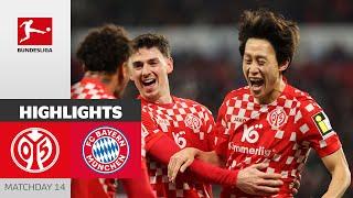 Lee-Brace Beats Bayern! | 1. FSV Mainz 05 - FC Bayern München 2-1 | Highlights | Bundesliga