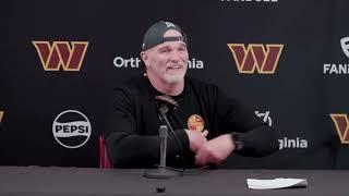 HC Dan Quinn Speaks to the Media After the Last Practice of the Week | Washington Commanders