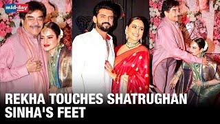 Bollywood stars attend Sonakshi Sinha & Zaheer Iqbal's wedding reception