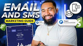 How To Setup Email & SMS Marketing For Your Shopify Store in 2024