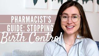 Stopping Birth Control *5 Supplements to Manage the Side Effects of Going off Birth Control*