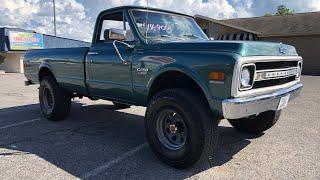 Test Drive 1970 Chevy K20 SOLD $14,900 Maple Motors #751