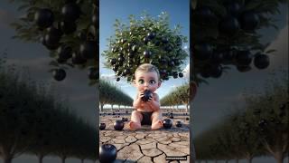 The child was in pain after eating a poisonous apple, Army hero saved him #ai #army