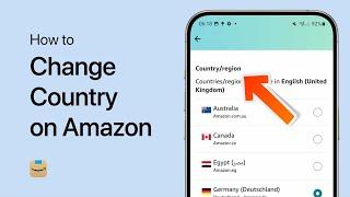 How To Change Country on Amazon App - Tutorial