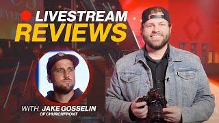  Livestream with Jake Gosselin from @Churchfront