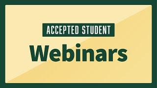 Financial Aid Webinar