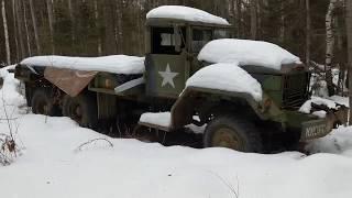 First start up of 1952 M54 5 ton truck