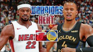 WARRIORS vs HEAT | NBA 2K25 (PS5)