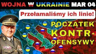 04 MAR: POTĘŻNE PCHNIĘCIE! Połowa Miasta ODZYSKANA! ROSJANIE W PANICE! | Wojna w Ukrainie Wyjaśniona