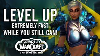 Leveling Is INSANELY Fast In Pre-Patch! Catch-Up NOW Ahead Of The War Within Expansion
