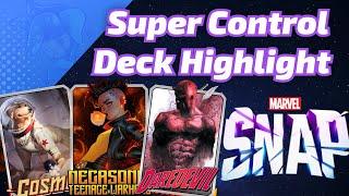 Super Control feels Super Good | Marvel SNAP Deck Gameplay