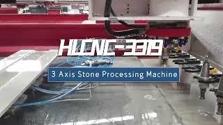 HUALONG HLCNC-3319 3 Axis Stone Processing Machine