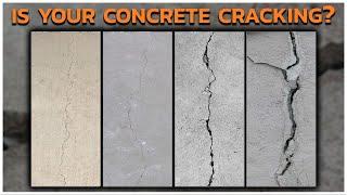 How to Deal with Cracks in Concrete!