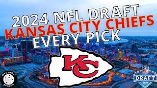 Kansas City Chiefs Draft Picks - 2024 NFL Draft (Xavier Worthy, Jared Wiley & More!!!)