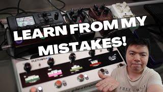 Don't Make These Mistakes On Your Pedalboard! (Line 6 HX Stomp/TC Electronic/Gibson Explorer)
