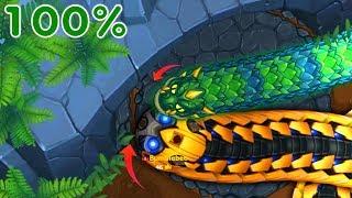 Littlebigsnake.io 100% Who Will Die? Little Big Snake Epic Gameplay! 2K