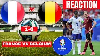 France vs Belgium 1-0 Live Stream Euro 2024 Football Match Today Score Commentary Highlights Direct