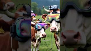 WHY COWS WEAR VR#shorts#trending#world