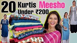 Huge meesho kurti haul | meesho kurti under 200 | meesho office wear kurti | meesho reselling haul