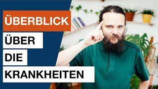 Überblick über die Krankheiten (diesmal funktioniert es) - Heilpraktiker für Psychotherapie