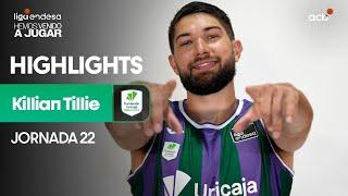 KILLIAN TILLIE leads the Unicaja’s comeback in the Andalusian derby | Liga Endesa 2024-25