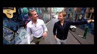 Nico Rosberg: A Day in Melbourne with Hugo Boss and David Coulthard