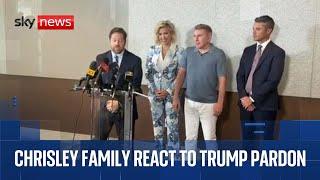 Chrisley family hold news conference after Todd and Julie pardoned by President Trump