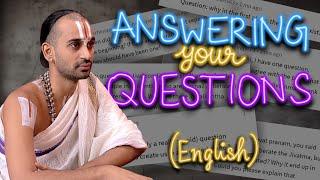 Answering your questions about Vedanta! | English | Svairãlãpam | Paravastu Varadarajan