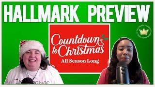 Hallmark 2024 COUNTDOWN TO CHRISTMAS Preview Show!