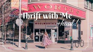 Antique Shop with Me at the Historic Woolworths Store & Diner | Thrift Haul 2021