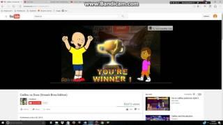 Caillou Joins Super Smash Bros