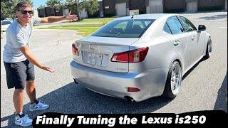 Finally Getting the Lexus is250 Tuned by Rowland Crawford 