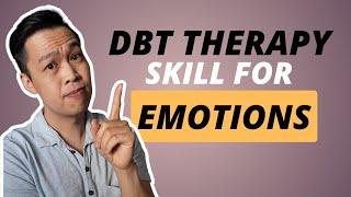 Dialectical Behavioural Therapy (DBT) Tool for when ANXIETY TAKES OVER